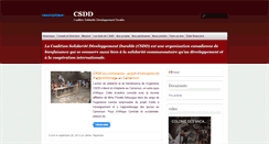 Desktop Screenshot of csdd-quebec.org